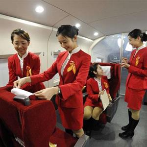 高鐵動(dòng)車(chē)乘務(wù)員